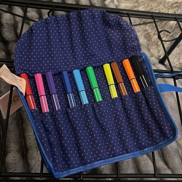 Vintage og juicy couture pencil/marker case bag holder rollup - Picture 4 of 8